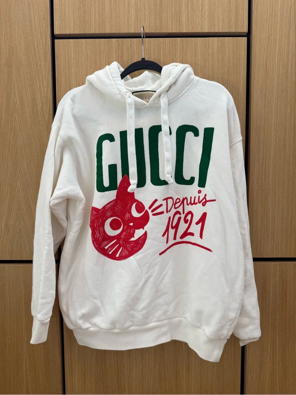 Gucci Sweatshirt with Green & Red Graphic